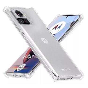 Imagem de Capa Em Gel Air Cushion Para Moto Edge 30 Ultra Transparente