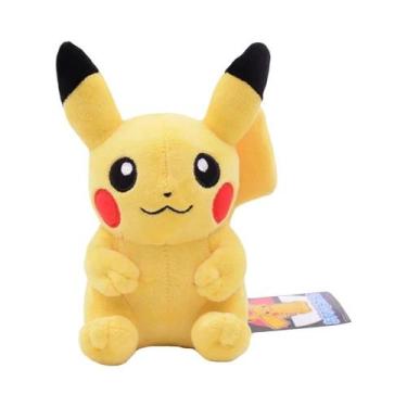 Imagem de Brinquedos De Pelúcia Pokémon De 17-26cm Pikachu Charmeleon Snorlax Bu