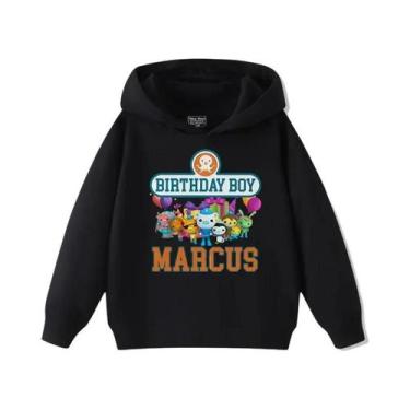 Imagem de Moletom Com Capuz Estampado Para Meninos E Meninas, Moletom Infantil D