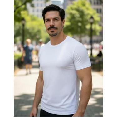 Imagem de Camiseta Dry Fit Proteção Uv Termica Manga Curta Slim Leve e Confortav