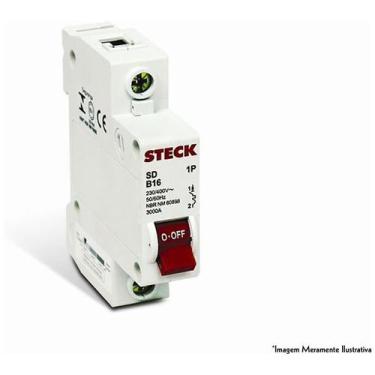 Imagem de Disjuntor Steck Unip Serie Sd61 e 40a Curva B 3ka