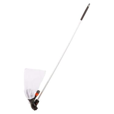 Imagem de Aspirador de Piscina Portátil com Vara Flexível e Saco Cordão Ferramenta Limpeza Subaquática para Piscinas Spas Lagoas Detritos Limpa Cantos Superfícies