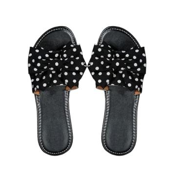 Imagem de GORGLITTER Sandálias femininas com laço dourado quadrado bico aberto boho elegante bonito casamento férias verão sapatos deslizantes 2025, Preto A, 40