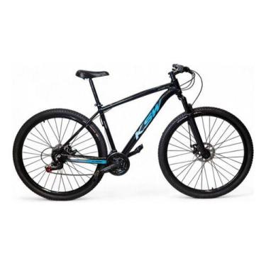 Imagem de Bicicleta Aro 29 Ksw 27v Alumínio Freio Hidráulico, Preto, Azul