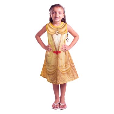 Imagem de Fantasia Infantil Bela Pop P Novabrink