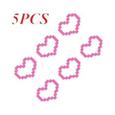 Imagem de Adesivos Decorativos Para Janela De Carro Em Forma De Coração À Prova 