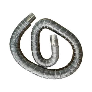 Imagem de Tubo De Exaustão De Aço Inoxidável 201 De 150cm, Mangueira De Ventilaç