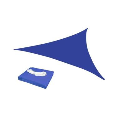 Imagem de Toldo De Sombra Triangular Grande Impermeável 7M 5M 3M 2M Para Jardim,