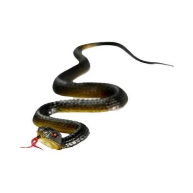Imagem de Cobra De Borracha Realista De 45cm, Brinquedo De Simulação De Anaconda
