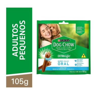 Imagem de Petisco Purina Dog Chow Dog Chow para Cães Adultos Porte Mini e Pequeno Sabor Frango - 7 Unidades