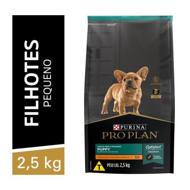 Imagem de Ração Pro Plan Cães Filhotes Minis e Pequenos Frango 2,5kg