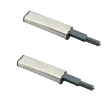 Imagem de Kit 02 Fechos Toque Magnético Metálico Tip-On Sobrepor - Renna