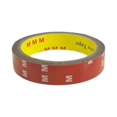 Imagem de Fita Adesiva De Espuma Acrílica Dupla Face Forte 3m Resistente a Altas