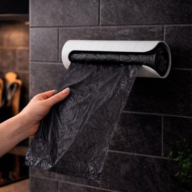 Imagem de Porta Saco de Lixo Puxa Fácil Para Armário e Cozinha - RELET