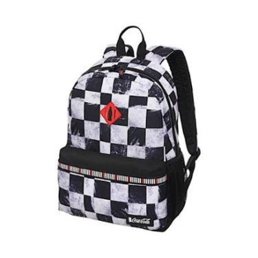 Imagem de Mochila Costas Coca Cola Brush Xadrez-Unissex