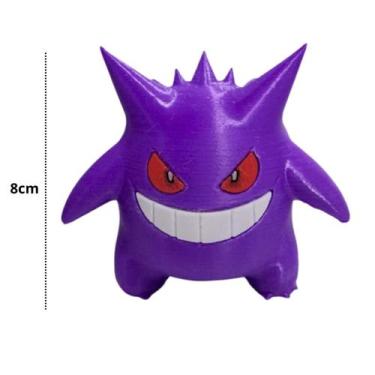 Imagem de Boneco Gengar Pokémon  Figura Articulada para Fãs e Coleção - Genérica