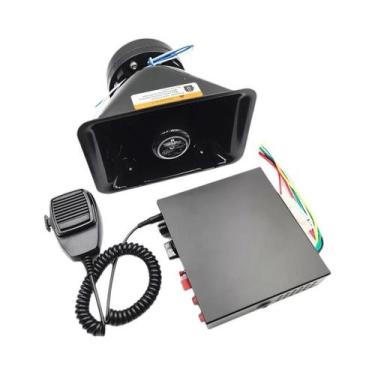 Imagem de Alarme Veicular 12V Para Caminhões De Bombeiros E Ambulâncias Com Sire