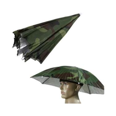 Imagem de Chapéu De Pesca Portátil Unissex, Guarda-Chuva Anti-Chuva, Boné Para E