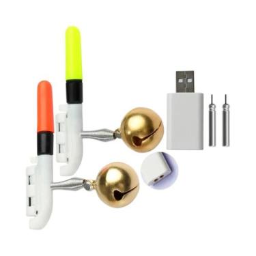 Imagem de Lanterna LED Para Pesca Com Sinalizador De Mordida, Carregamento USB, 