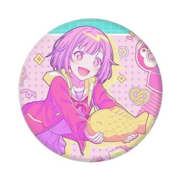 Imagem de 58mm anime pjsk aniversário cosplay traje crachá pino spte flandres br