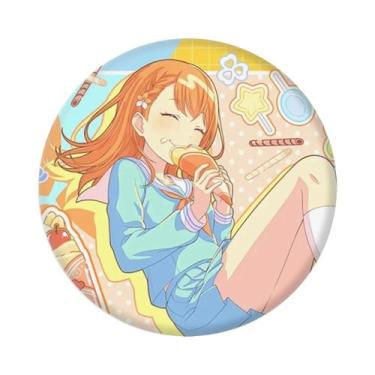 Imagem de 58mm anime pjsk aniversário cosplay traje crachá pino spte flandres br