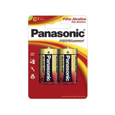 Imagem de Pilha Alcalina C LR14XAB C/2 - Panasonic