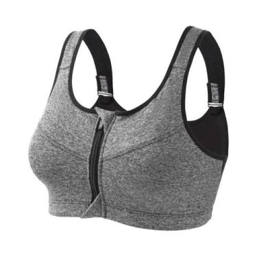 Imagem de Sutiã Esportivo Feminino Com Amortecimento, Secagem Rápida E Respiráve