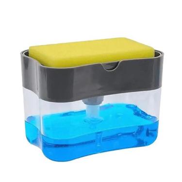 Imagem de Dispenser para Detergente Líquido com Porta Esponja Embutido - Art Hou