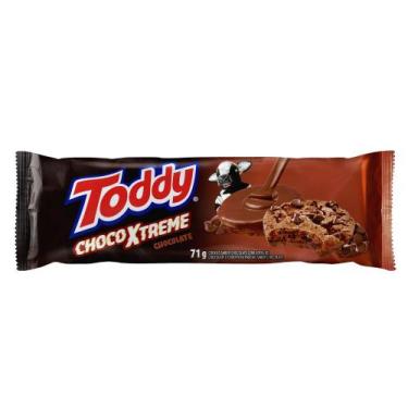 Imagem de Cookies Toddy ChocoXTreme Sabor Chocolate com Gotas de Chocolate 71g