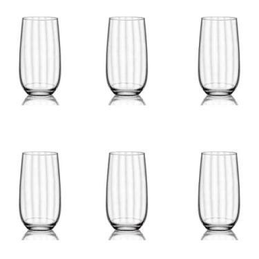 Imagem de Conjunto de 6 Copos De Cristal P/ Long Drink 490Ml Proper Effect - Oxf