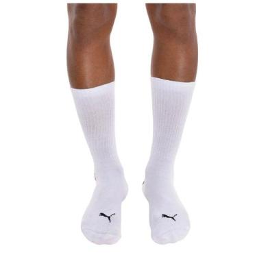 Imagem de Meia Selene Esportiva Cano Longo Sola Atoalhada- 1 UNIDADE, Branco, Pr