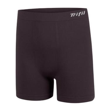Imagem de Cueca Boxer Plus Size Sem Costura Trifil CE4411 - Trifl, Cinza escuro,