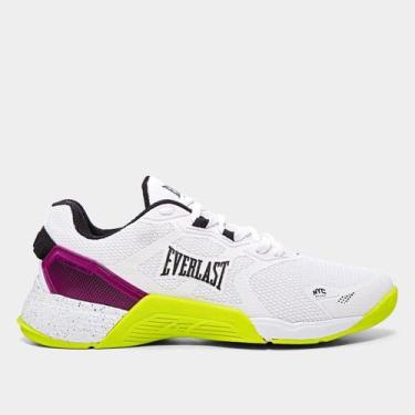 Imagem de Tênis Everlast Climber Pro 3, Branco, Amarelo, 44