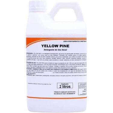 Imagem de Detergente Desengraxante Neutro Yellow Pine Spartan, 2litros
