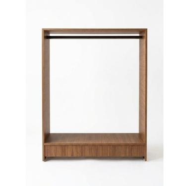 Imagem de Balcão Loja Central Arara 100% Mdf Amadeirado Desmontado - Suprema Móveis