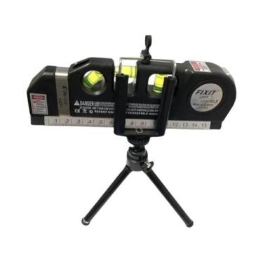 Imagem de Kit De Nível a Laser Multifuncional Com Fita Métrica De 8 Pés E Suport