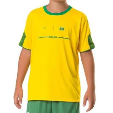 Imagem de Camisa Juvenil do Brasil Elite Amarela-Masculino
