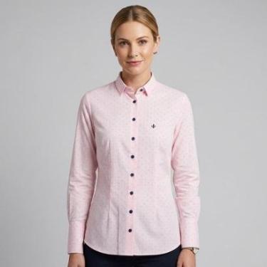 Imagem de Camisa Dudalina Slim Est Poa Feminino-Feminino