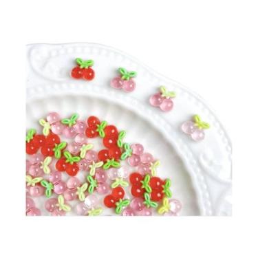 Imagem de Pingentes Coloridos De Cereja Para Unhas, 20 Peças, Decorações 3D De R