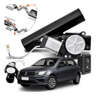 Imagem de Difusor De Escapamento Esportivo Preto Vw Gol G4 G5 G6 G7 G8 - OESTESO