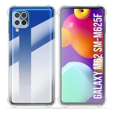Imagem de Kit Galaxy M62 Capa Transparente + Película 9D Cerâmica Inquebravel Sa