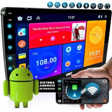 Imagem de Central Multimídia Android 2gb 2din 9pol Wifi Gps S900 Svart - Tech On