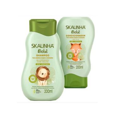Imagem de Kit Shampoo e Condicionador Skala Skalinha Bebê Sálvia 200ml