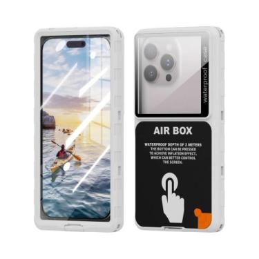 Imagem de Capa De Telefone Transparente À Prova d'Água IP68 Proteção Contra Poei