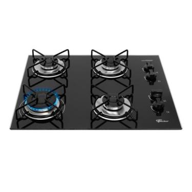 Imagem de Cooktop a Gás Fischer 4 Bocas Fit Line Trempe Aramado, Bivolt