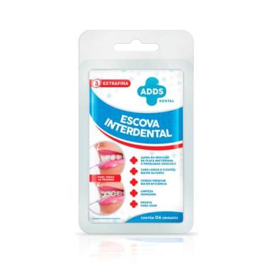 Imagem de Escova Dental Interdental Extra Fina Com 6 Unidades - RV Dente