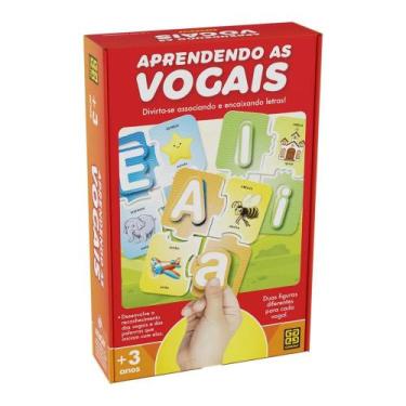 Imagem de Jogo Educativo Aprendendo as Vogais Grow 04387