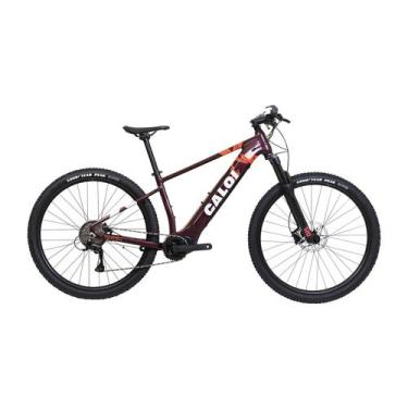 Imagem de Bicicleta Caloi E-vibe Explorer 29 Eletrica Vermelho Tam M