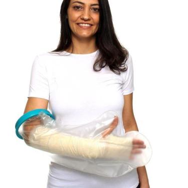 Imagem de Protetor Impermeável De Braço P/ Gesso, Curativos E/ou - Longevitech
