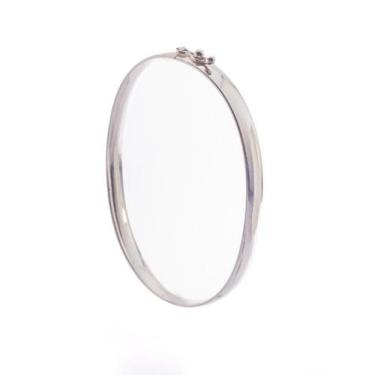 Imagem de Bracelete de Prata Abaulado Fio 6mm - Gissel Joias